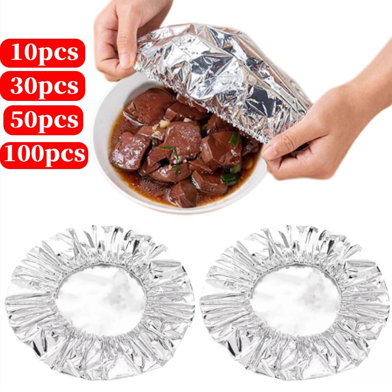Food Storage Bag - 10-100 szt. Wielokrotnego użytku izolacyjne pokrywki