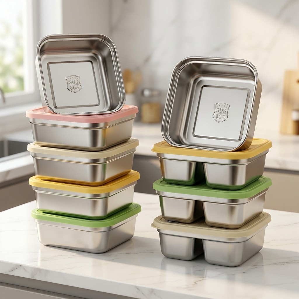 Food Storage Safety - Pojemnik na owoce i warzywa, sztaplowany,