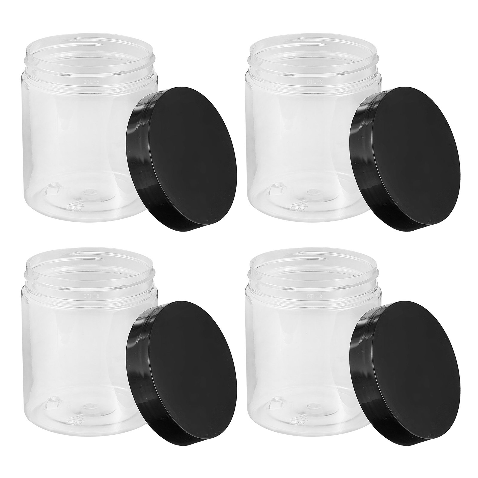 Food Storage Pantry - 12 sztuk przezroczystych plastikowych pojemników do