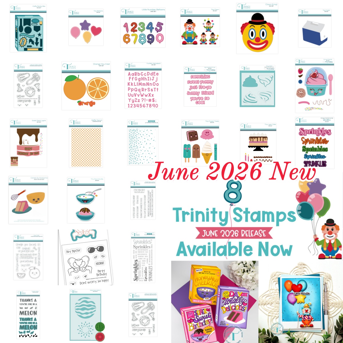 Food Storage Pantry - Nowe letnie szablony do wycinania z