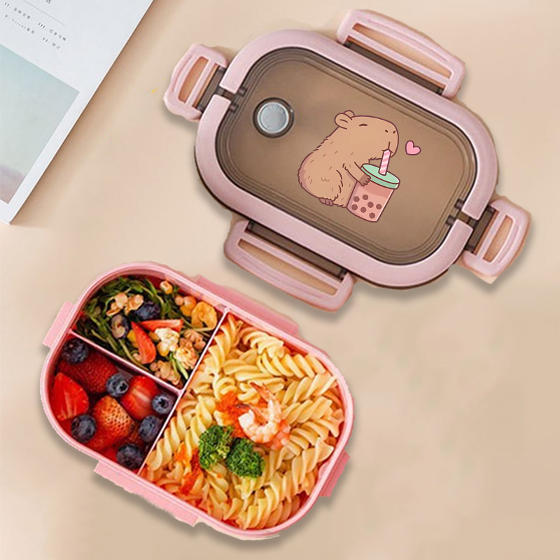 Food Storage Is - Pudełko na lunch Bento z kapibarą,
