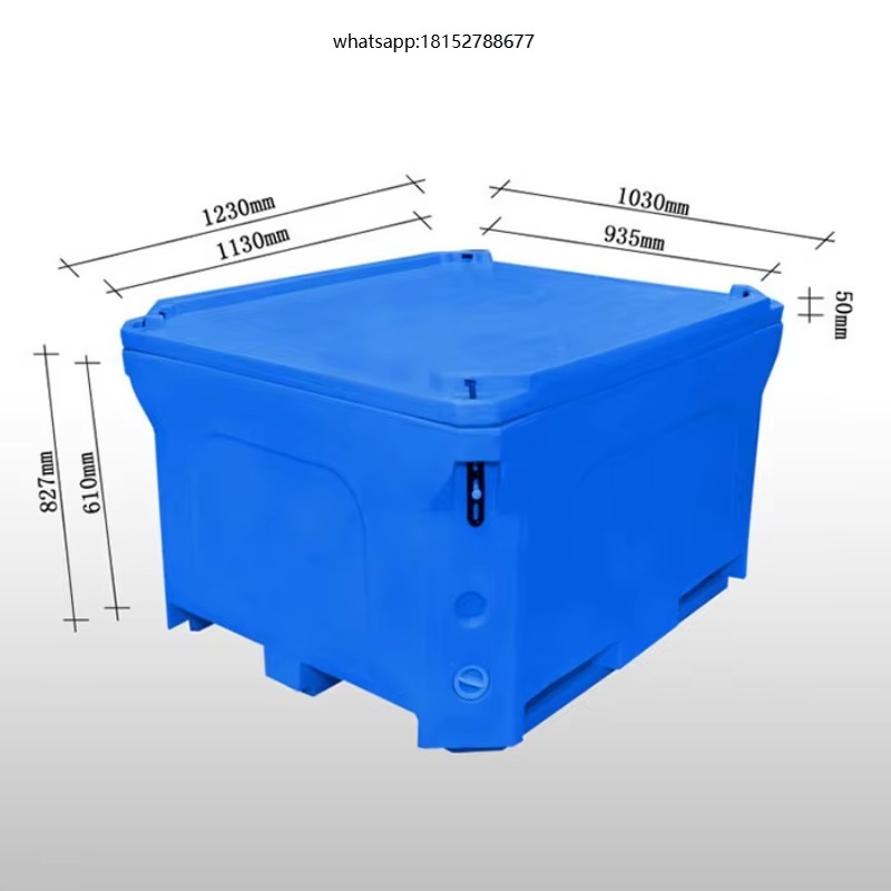 Food Storage Is - Izolowana plastikowa skrzynia o pojemności 660L