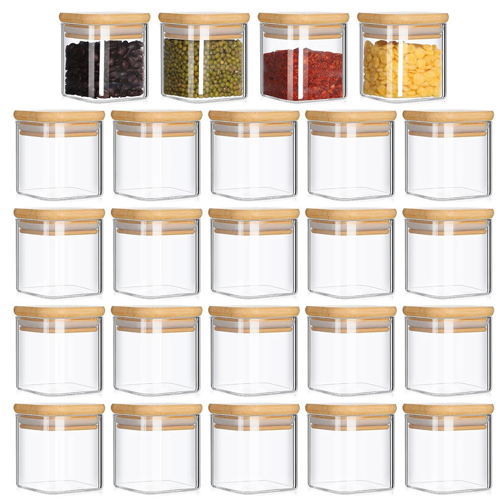 Zestaw szklanych słoików o poj – Food Storage Jar Labels recenzja i cena