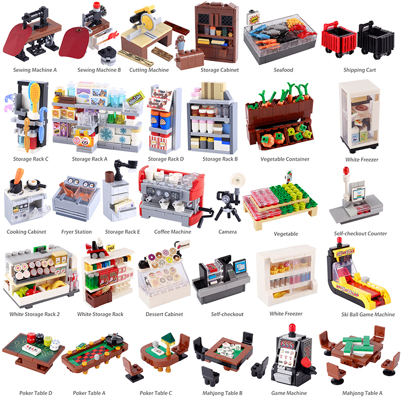 Klocki konstrukcyjne MOC City  – Food Storage Building recenzja i cena