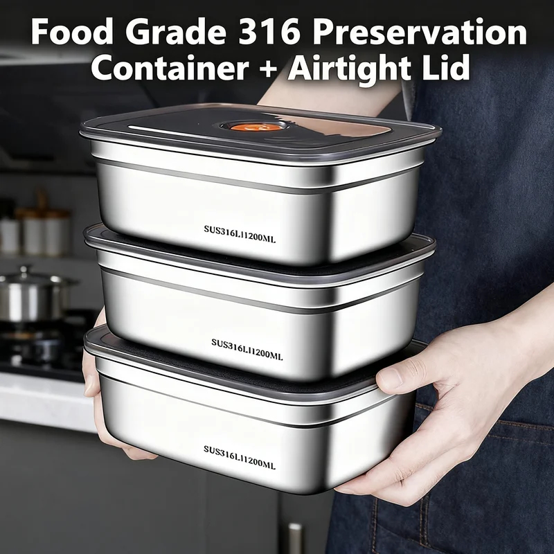 Pojemny, szczelny pojemnik na  – Food Storage Safety recenzja i cena