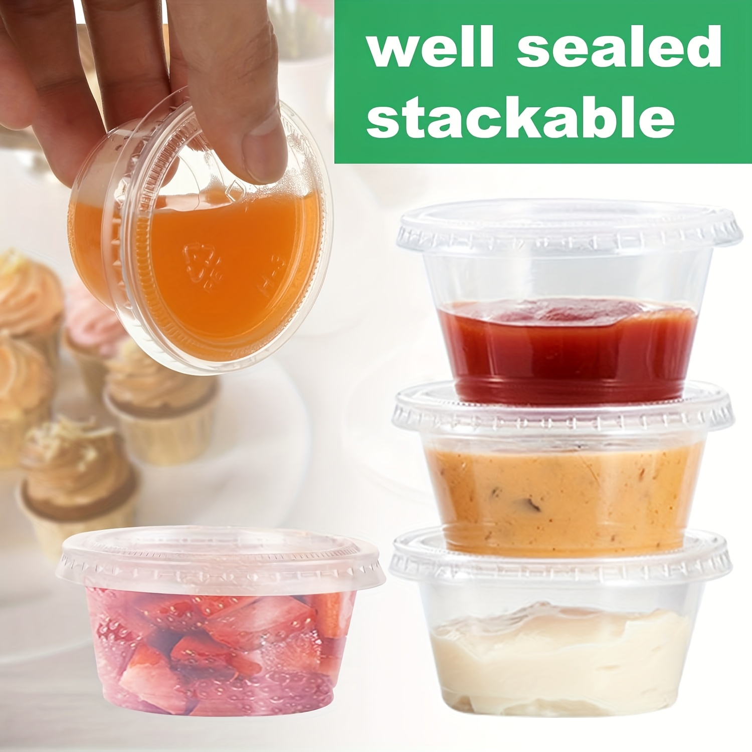 50/100 szt. Jednorazowe pojemn – Food Storage Safety recenzja i cena