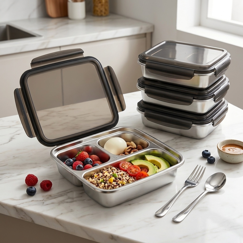 Pojemnik na lunch o dużej poje – Food Storage Safety recenzja i cena