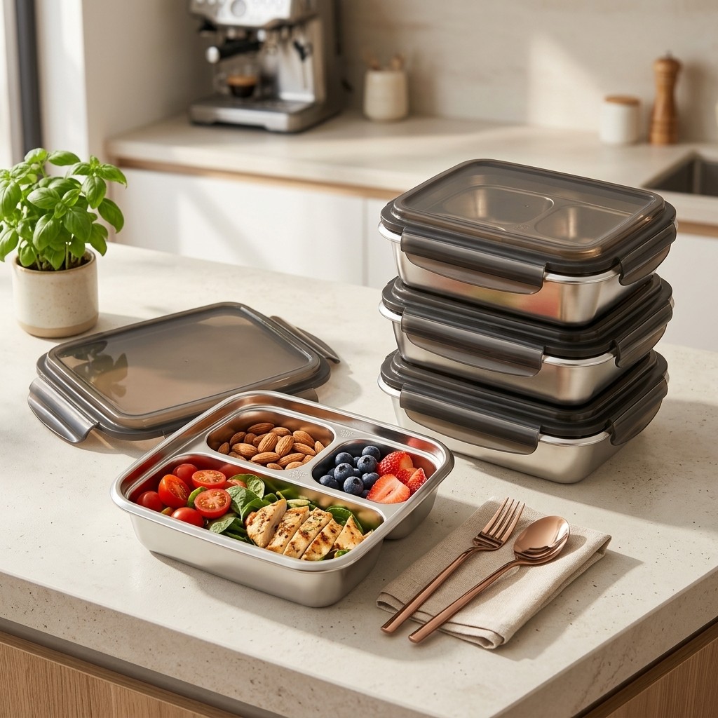 Pojemnik na lunch o dużej poje – Food Storage Safety recenzja i cena