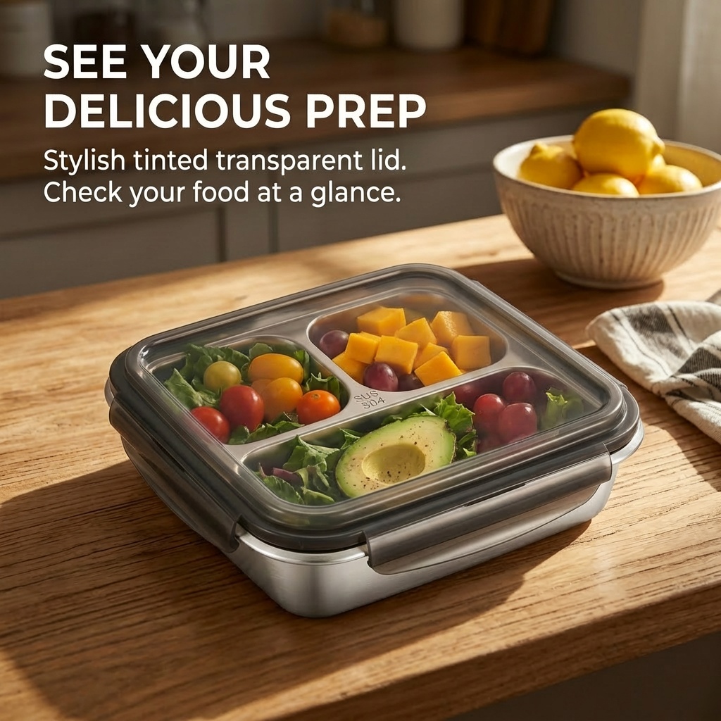 Pojemnik na lunch o dużej poje – Food Storage Safety recenzja i cena
