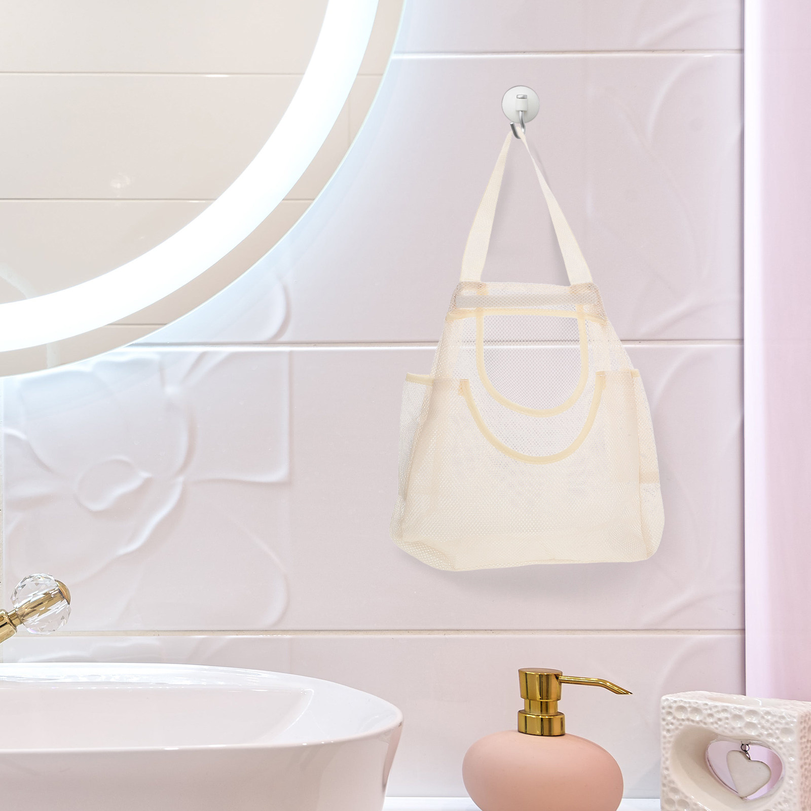Duża wisząca siatkowa torba do – Produce Bag Reusable Mesh recenzja i cena