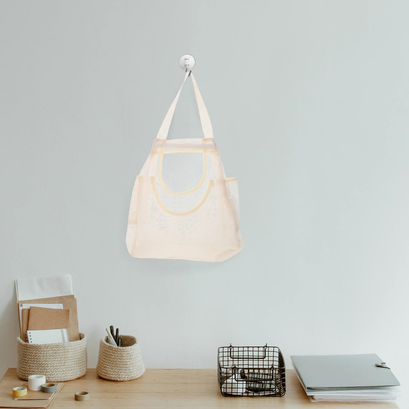 Duża wisząca siatkowa torba do – Produce Bag Reusable Mesh recenzja i cena