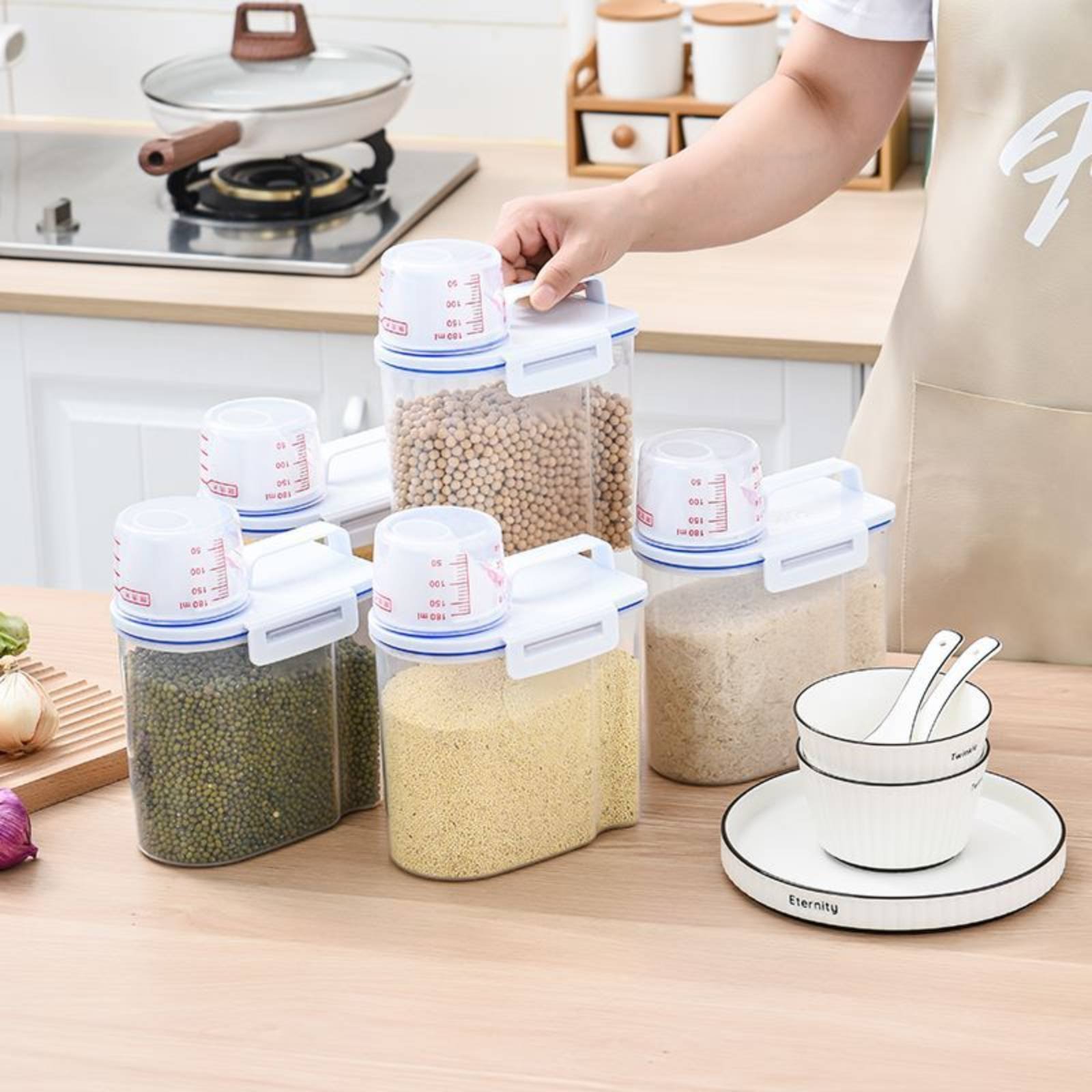 Pojemnik na ryż, bezpieczny do – Food Storage Pantry recenzja i cena