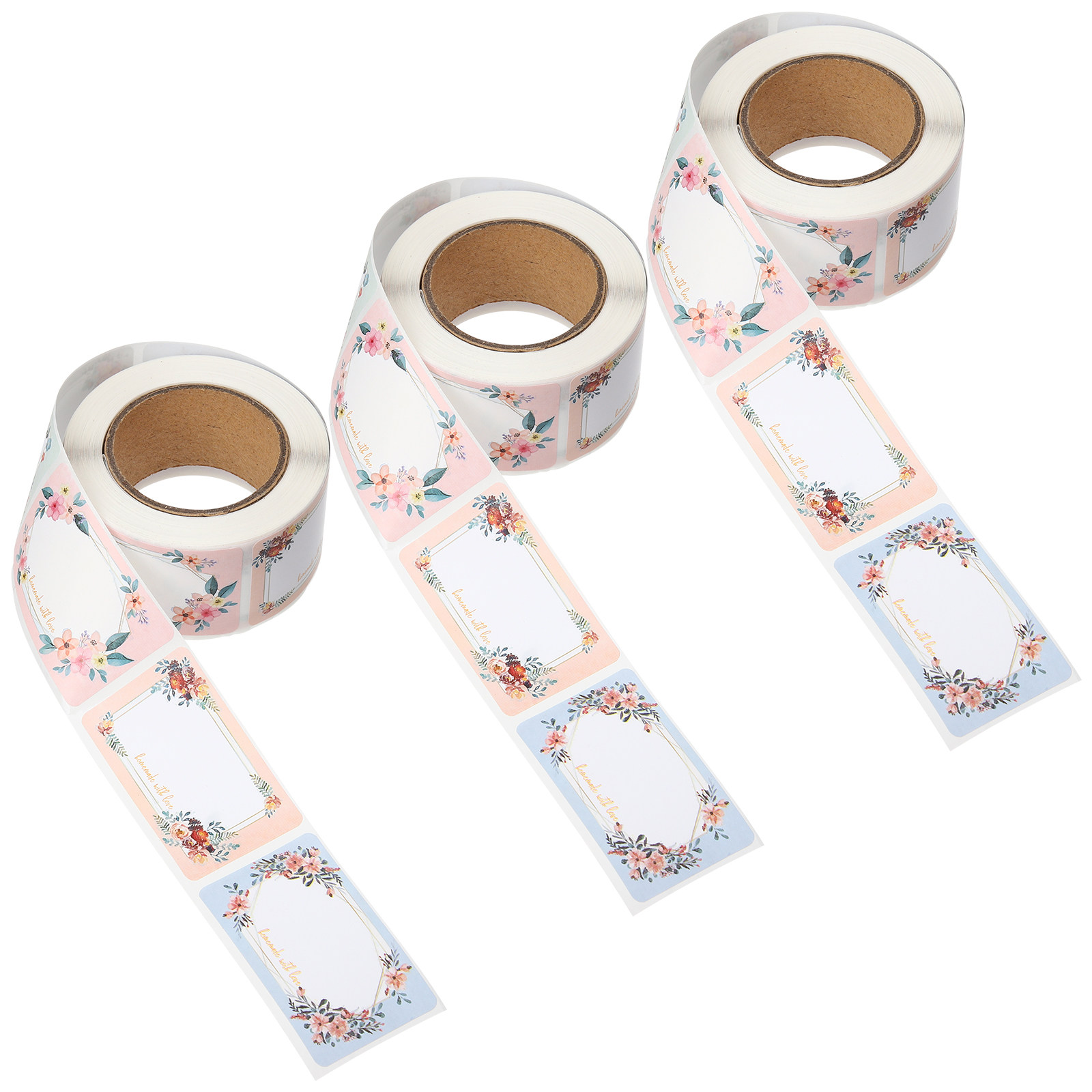 3 rolki pustych etykiet z możl – Food Storage Jar Labels recenzja i cena