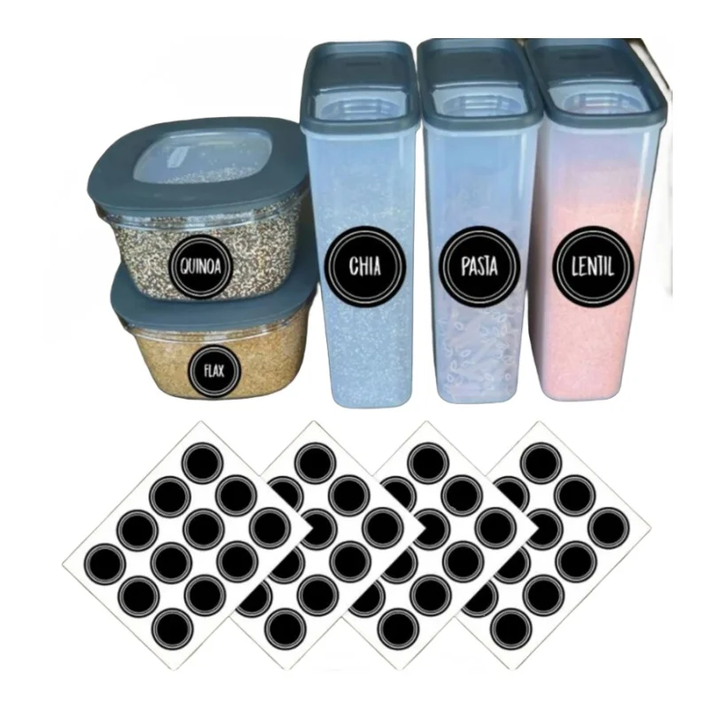 Wodoodporne, wielokrotnego uży – Food Storage Jar Labels recenzja i cena
