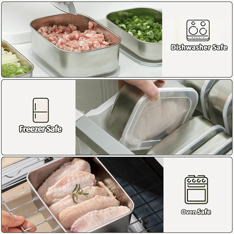 Pojemniki ze stali nierdzewnej – Food Storage Is recenzja i cena