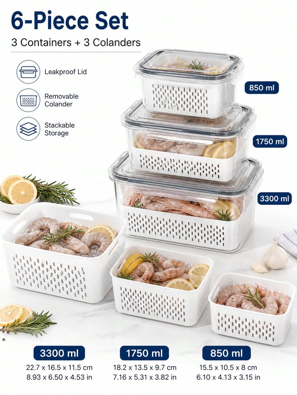 Pojemniki o różnych rozmiarach – Food Storage Canister recenzja i cena