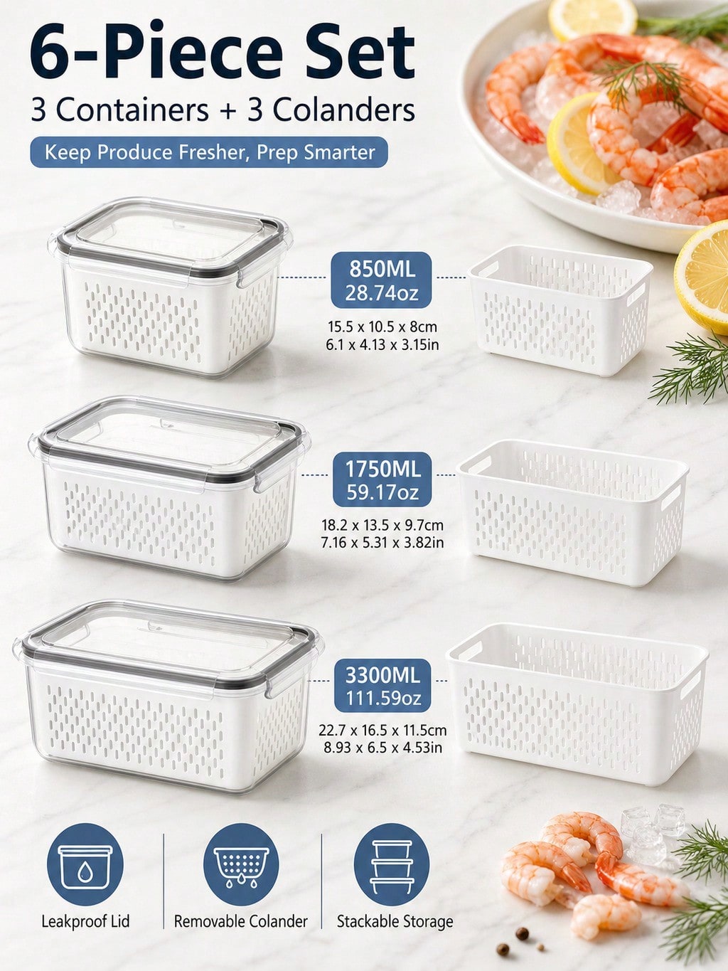 Pojemniki o różnych rozmiarach – Food Storage Canister recenzja i cena