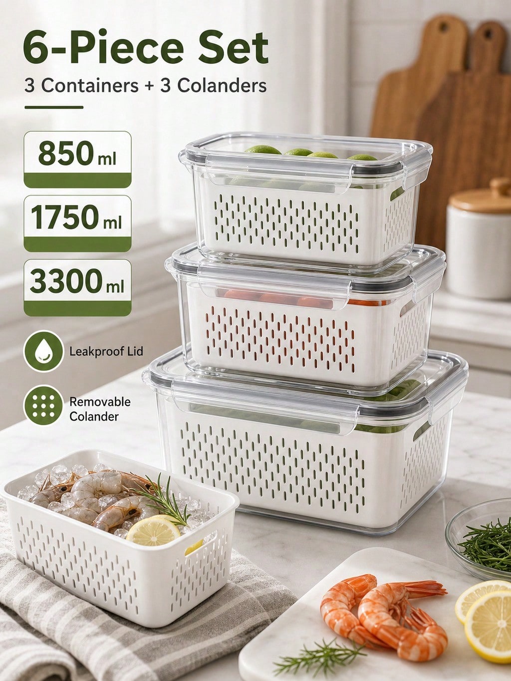 Pojemniki o różnych rozmiarach – Food Storage Canister recenzja i cena