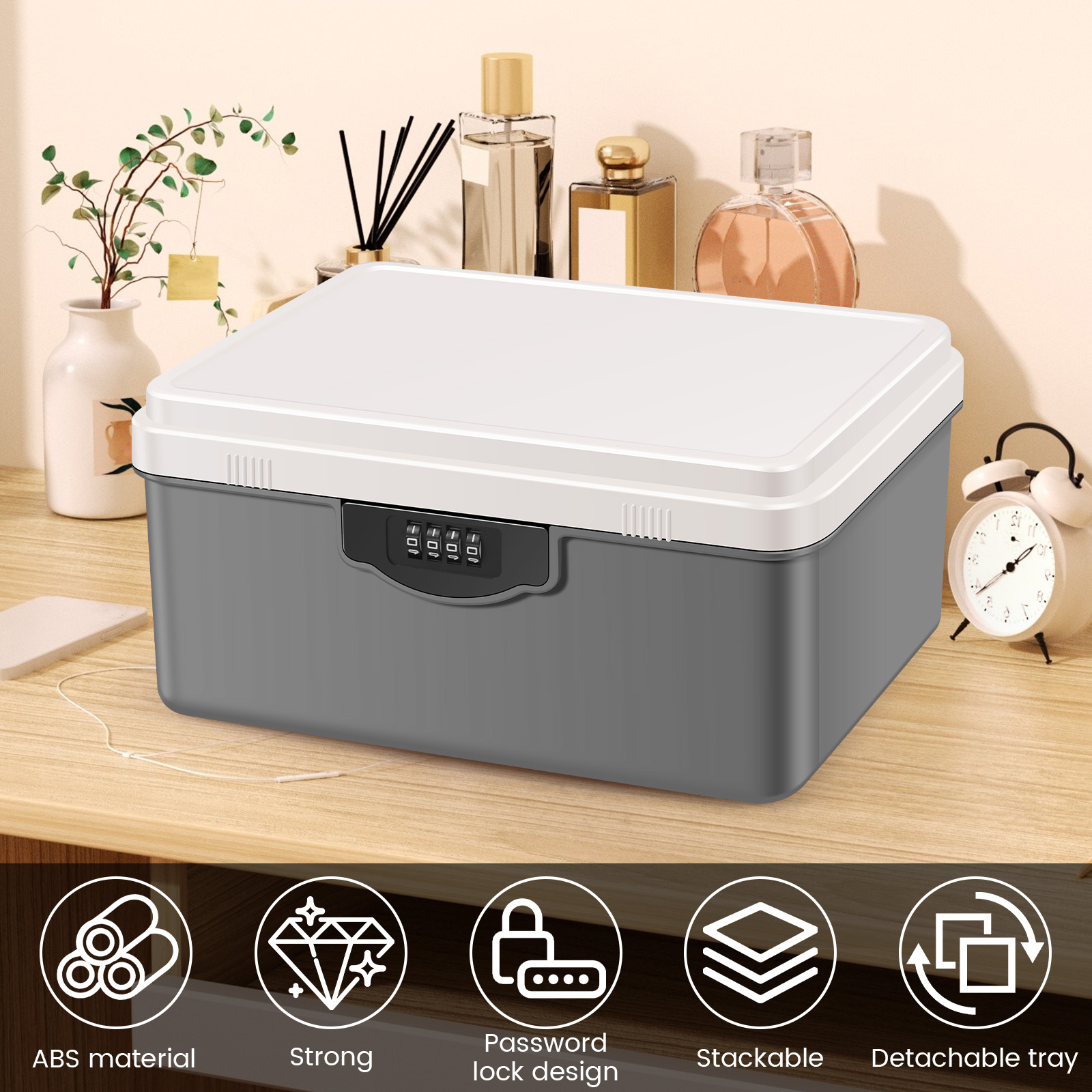 Cyfrowy sejf na hasło, skrzynk – Food Storage With Lock recenzja i cena