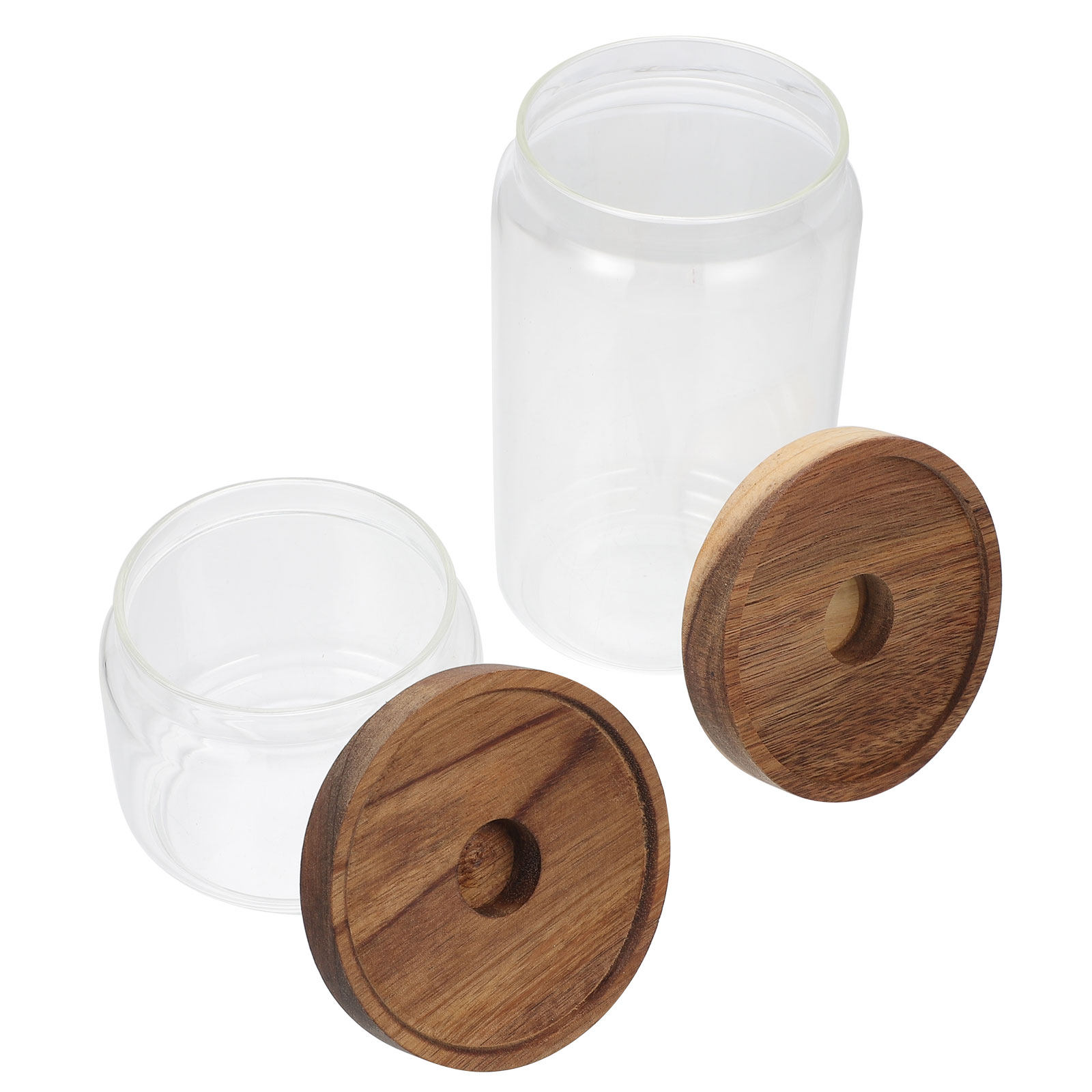 2 sztuki szklanych, szczelnie  – Food Storage Canister recenzja i cena