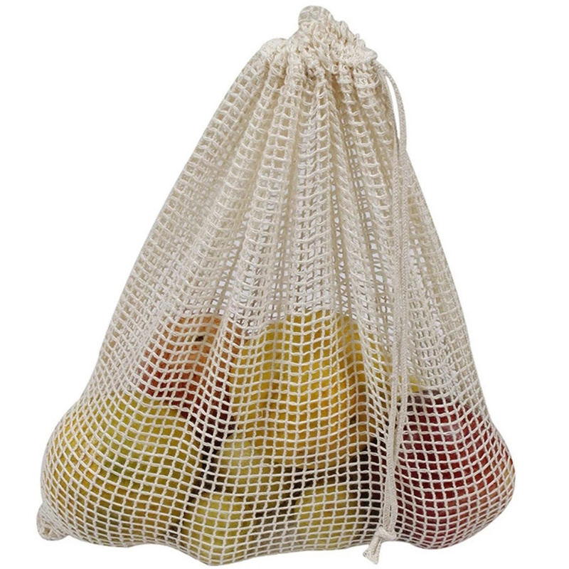 Wielorazowe bawełniane torby s – Produce Bag Reusable Mesh recenzja i cena