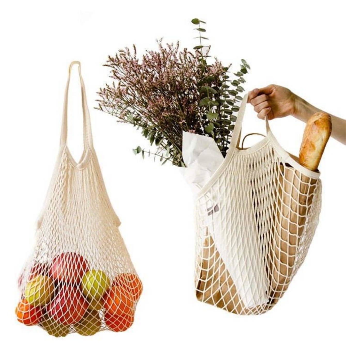 Wielorazowe siatkowe torby na  – Produce Bag Reusable Mesh recenzja i cena