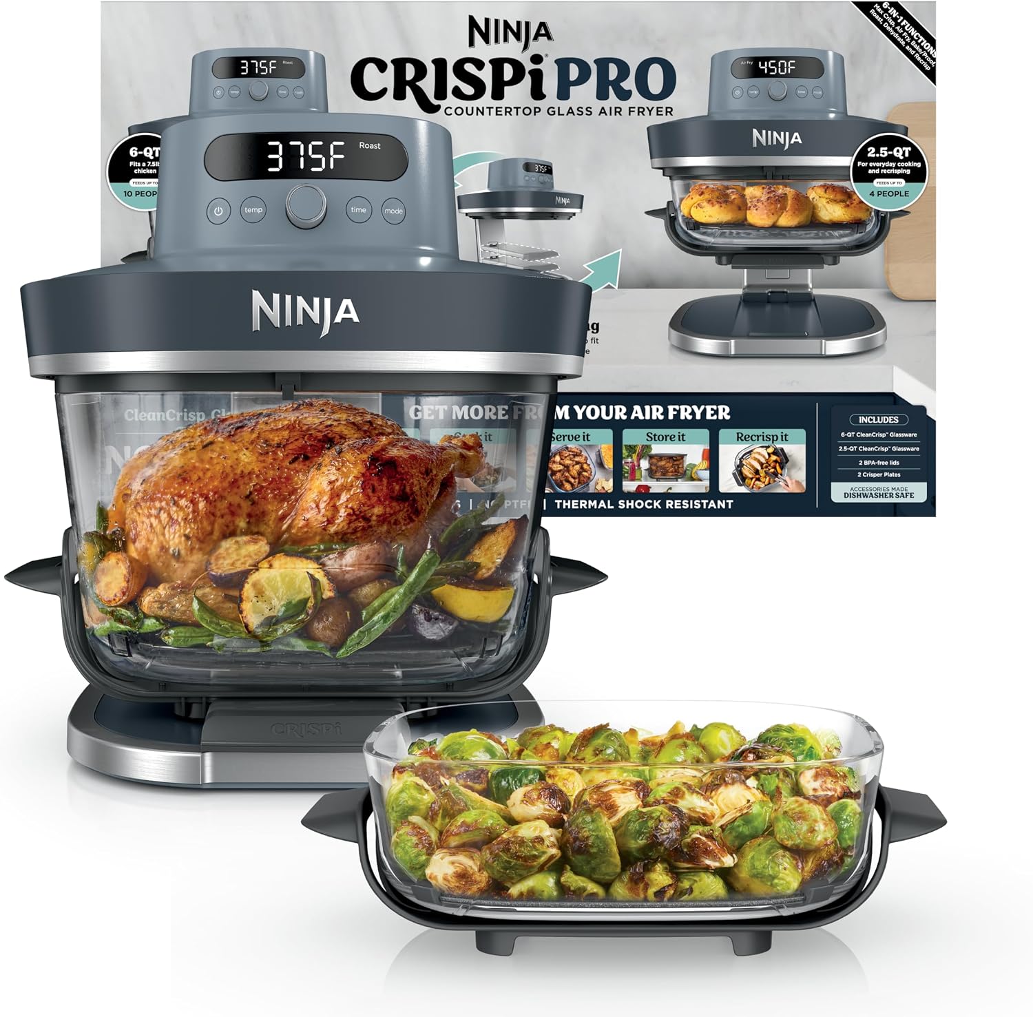 Frytkownica powietrzna Ninja C – Food Storage Safety recenzja i cena