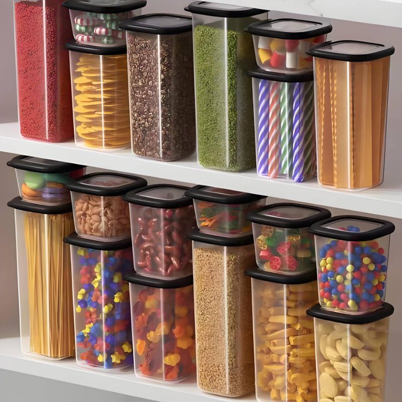 6-częściowy zestaw szczelnych  – Food Storage Canister recenzja i cena