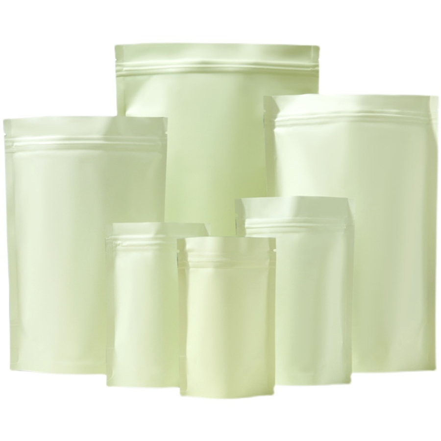 50/100 szt. Matowe, blady żółt – Food Storage Bag recenzja i cena