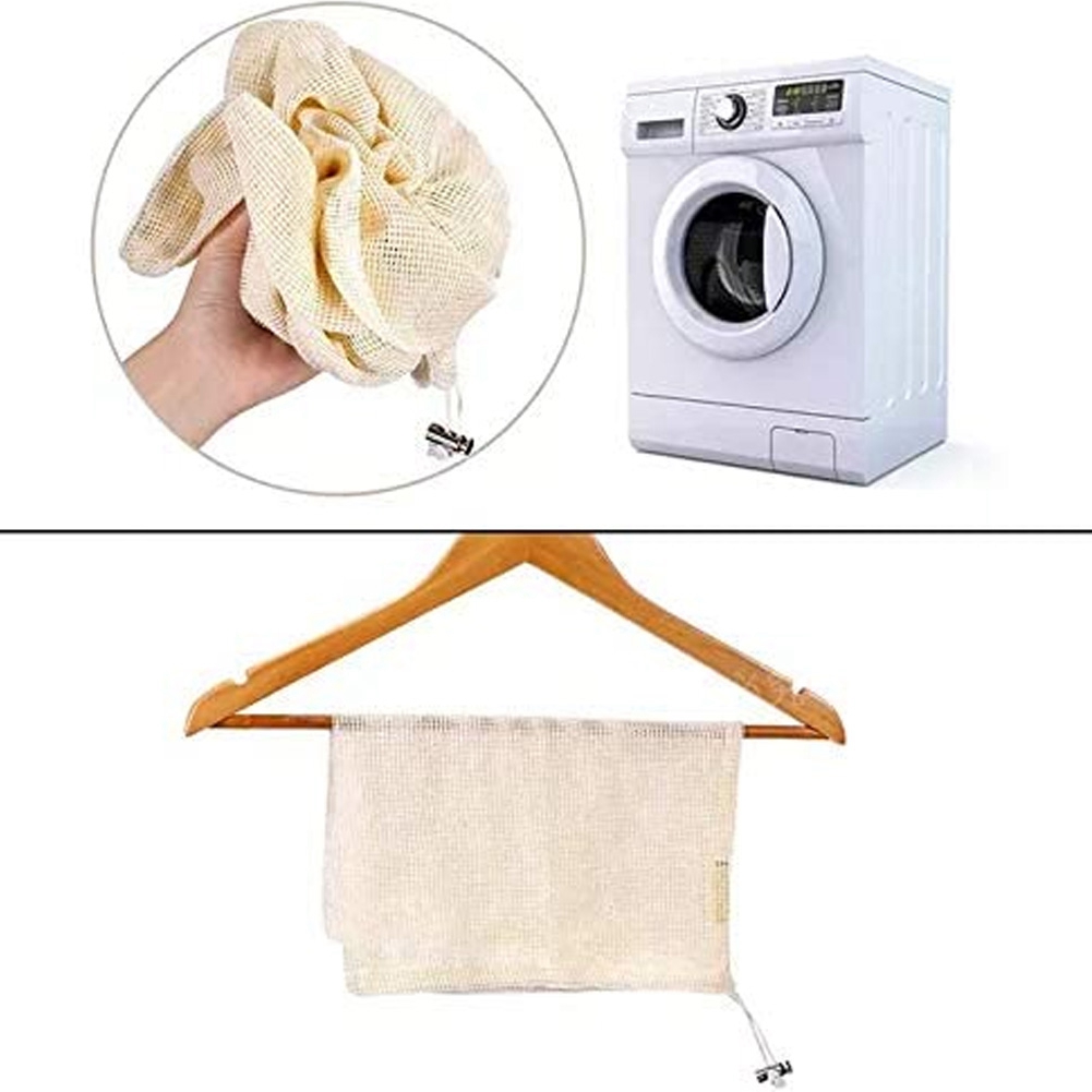 Zestaw 9 szt. wielorazowych si – Produce Bag Reusable Mesh recenzja i cena