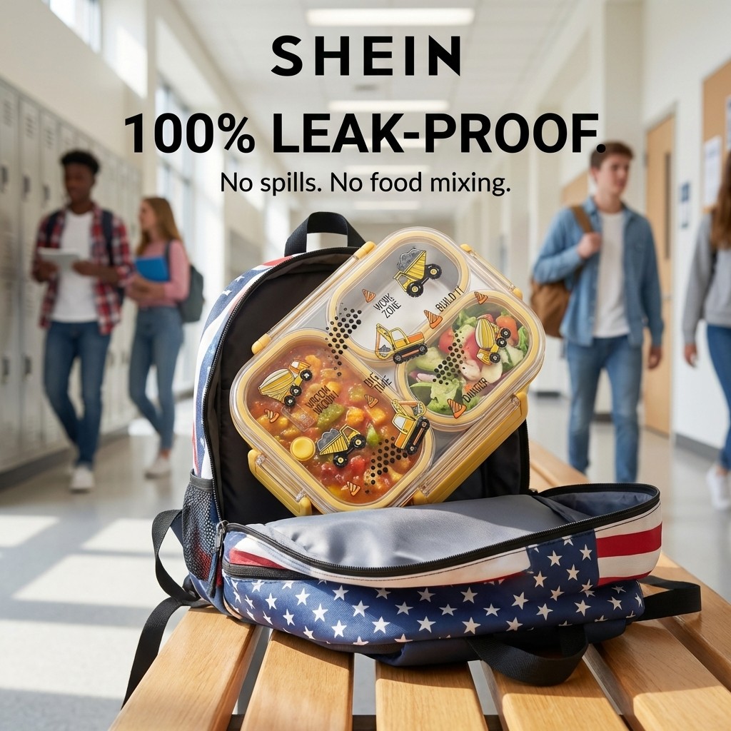 Uroczy pojemnik na lunch z prz – Food Storage Safety recenzja i cena
