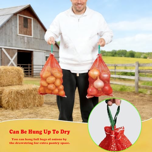 Oddychające siatkowe torby do  – Produce Bag Reusable Mesh recenzja i cena