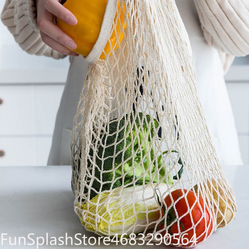 Ręczna składana torba na zakup – Produce Bag Reusable Mesh recenzja i cena