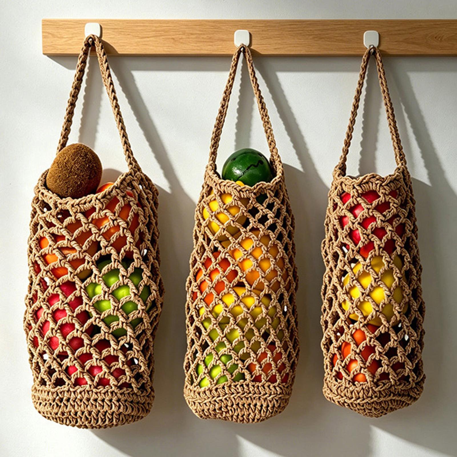 Torba na warzywa w stylu boho, – Produce Bag Reusable Mesh recenzja i cena