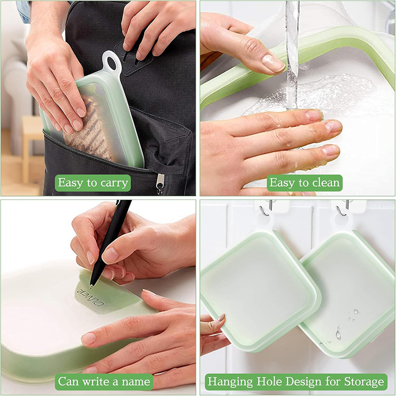 Silikonowe pudełko na tosty ka – Food Storage Safety recenzja i cena